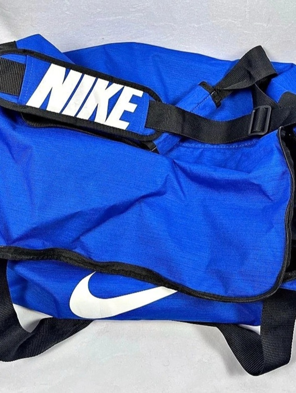 Nike Brasilia Training Duffel Bag in Blue & Black